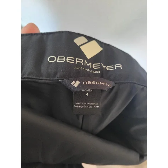 Obermeyer Malta B Women's Snow Bibs Overalls‎ Skiing Snowboarding Size 12 #19